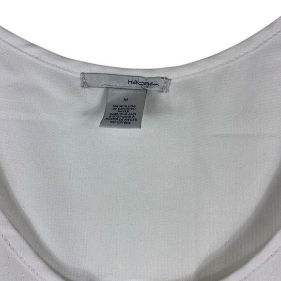 Halogen White Tunic Blouse - Picture 3 of 6